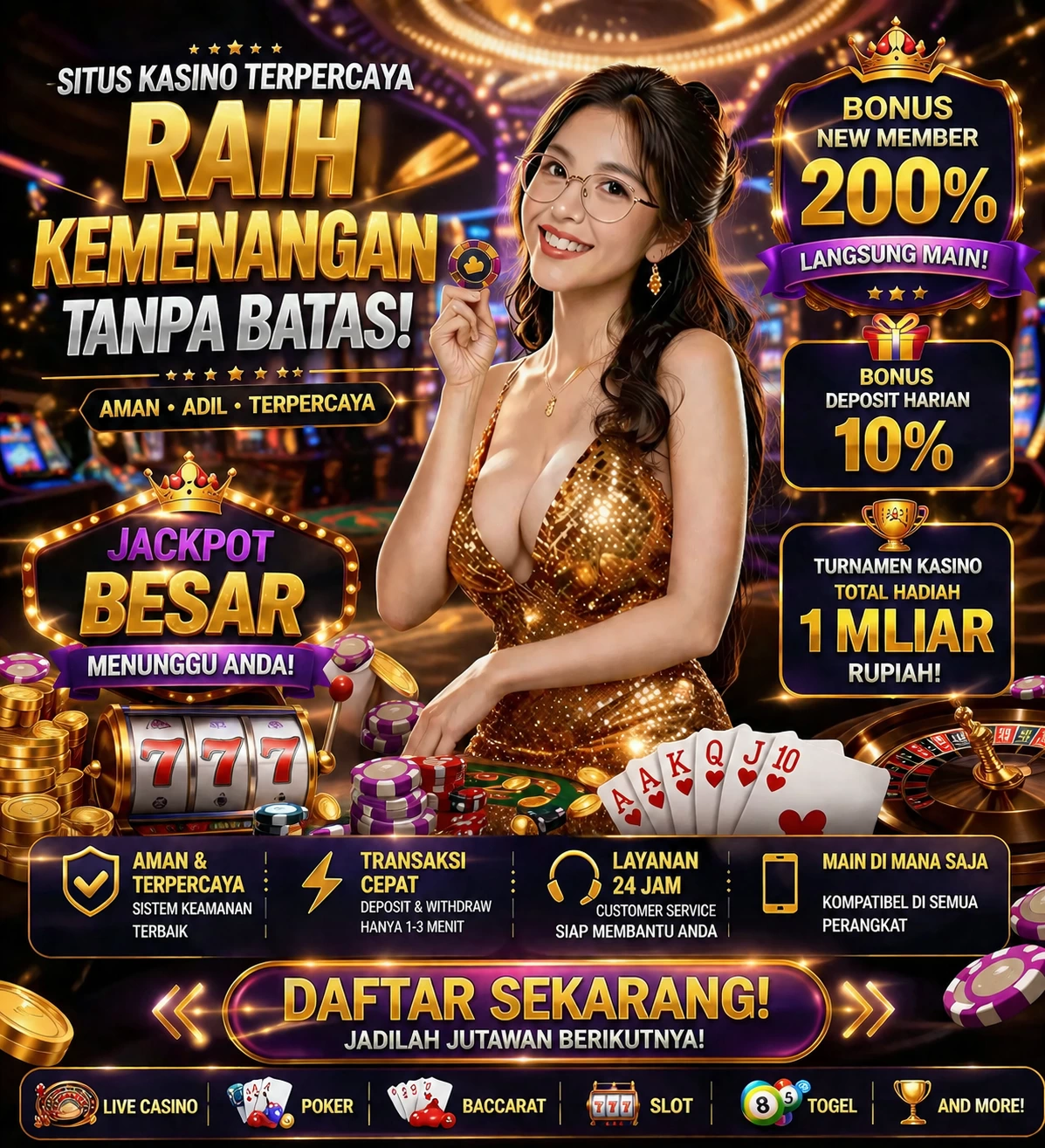 Roleta e blackjack 25f